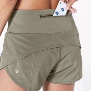 lululemon Speed Up Short-High Rise Sage